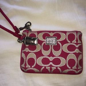 Coach wristlet